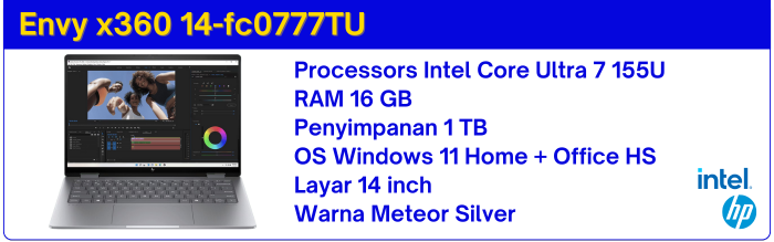 Envy x360 14-fc0777TU