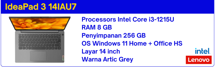 IdeaPad 3 14IAU7