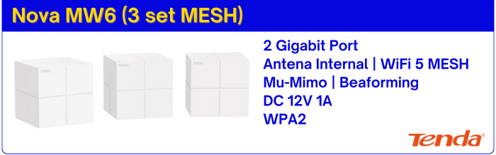 Nova MW6 (3 set MESH)