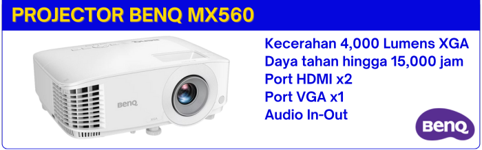 PROJECTOR BENQ MX560