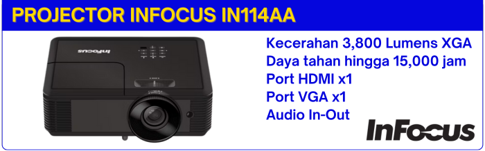 PROJECTOR INFOCUS IN114AA
