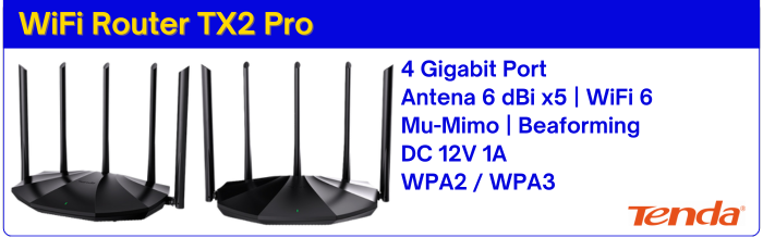 WiFi Router TX2 Pro